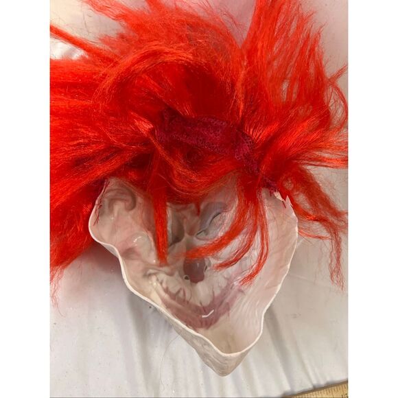 Halloween Adult Clown mask It? Red hair - Picture 6 of 7